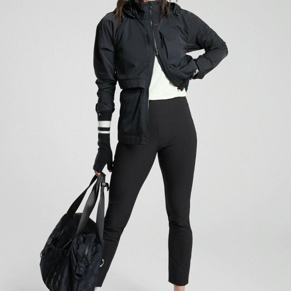 Athleta Wander Slim Ankle Pants Womens Black - Picture 1 of 13